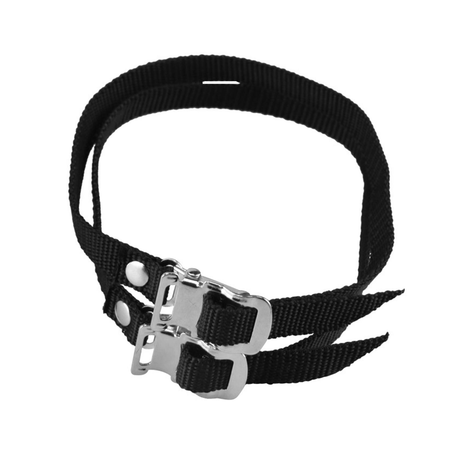 Cycling Gear Beginner - Ersatz-Zehenclip-Riemen, strapazierfähig, 2 Stück, feste Zahnriemen