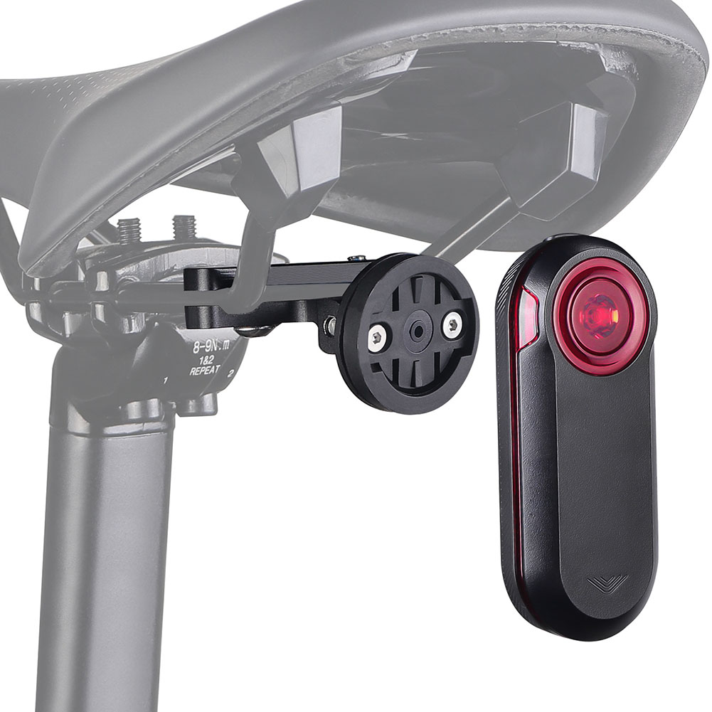 Bike Tail Light - Fahrrad-Rücklicht-Sattelstützenhalterung, Rutschfeste Fahrrad-Rücklicht-Sattelhalterung, Fahrrad-Actionkamera-Halterung für Garmin