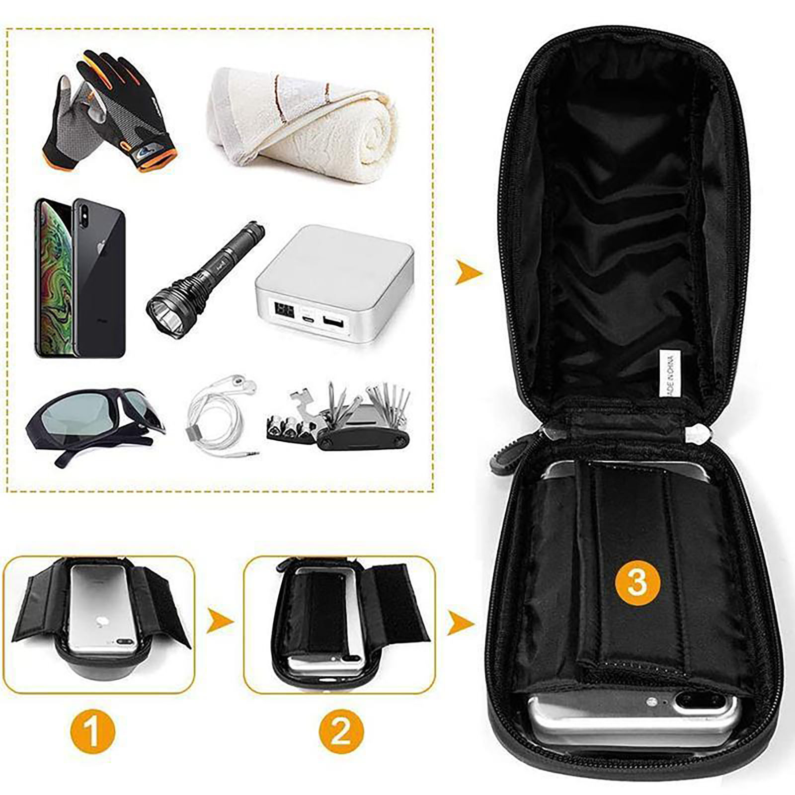 Wasserdichte Fahrrad-Handytasc – Cycling Gear Display Bewertung und Preis