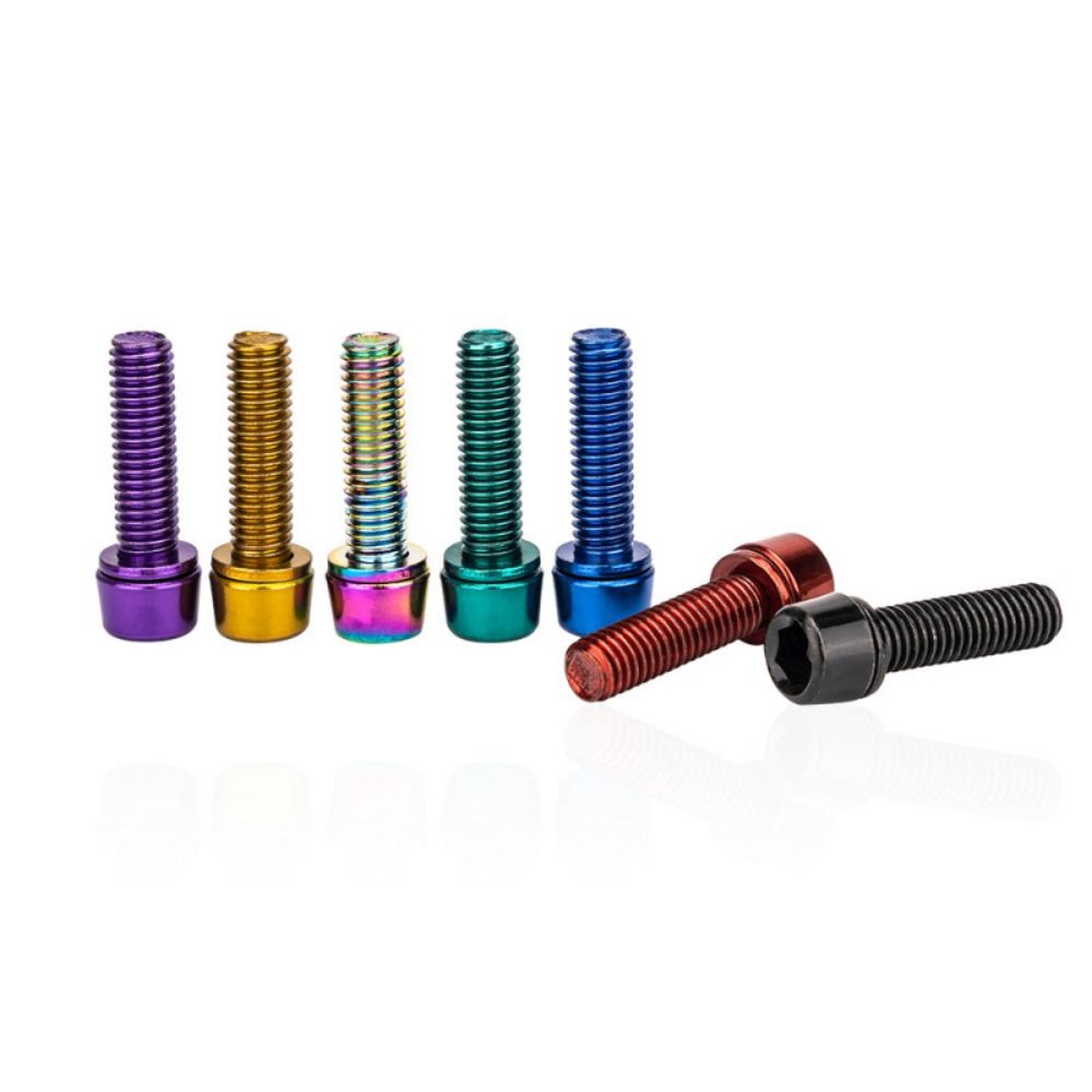 6 Stück Titan-beschichtete Fah – Bike Stem Riser Bewertung und Preis