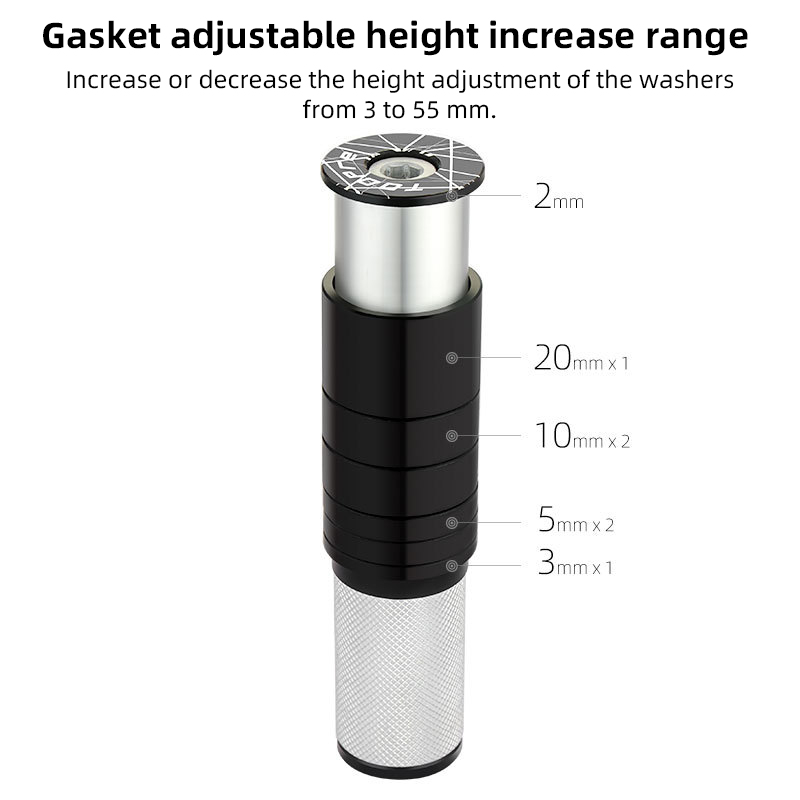 TOOPRE Fahrrad-Gabelvorbau-Ver – Bike Stem Riser Bewertung und Preis