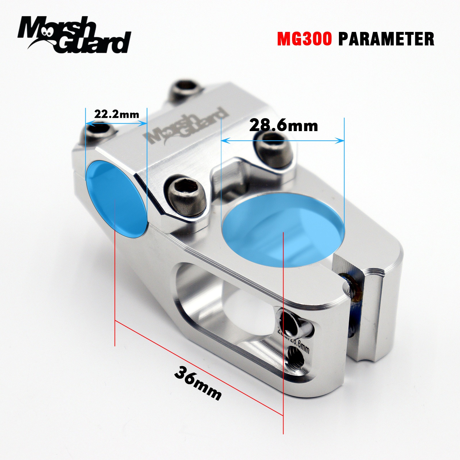 MORSH GUARD BMX-Vorbau, 22,2/8 – Bike Stem Riser Bewertung und Preis