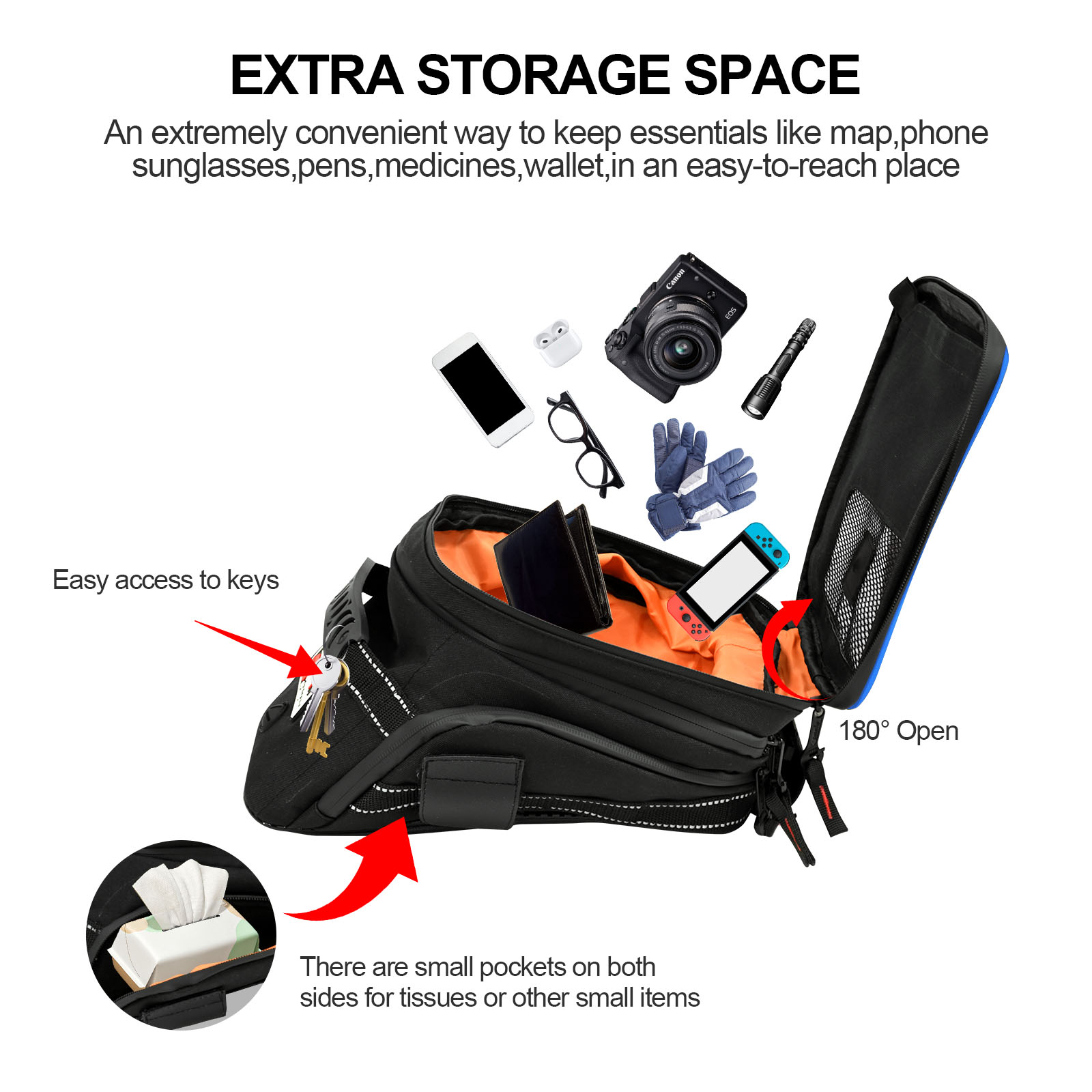 Erweiterbare Motorrad-Tank tas – Cycling Gear Travel Bag Bewertung und Preis