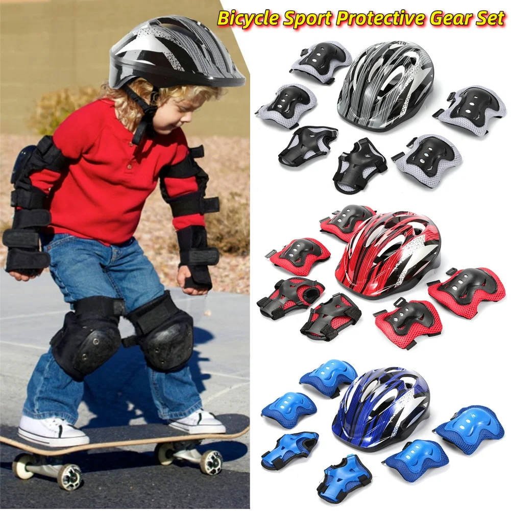 7-teiliges Fahrrad-Sport-Schut – Cycling Protective Gear For Kids Bewertung und Preis