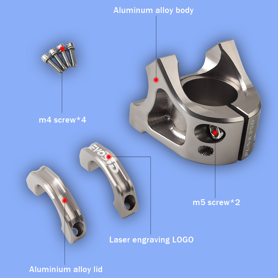 EVOSID Mountainbike Vorbau 31, – Bike Stem Riser Bewertung und Preis
